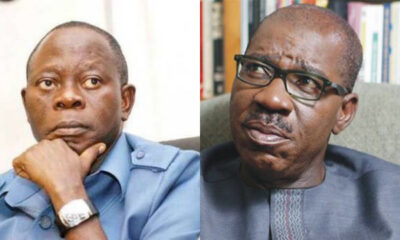 Godwin Obaseki And Adams OShiomhole