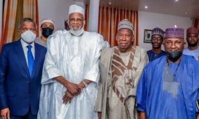 Dangote, Ganduje and Abdulsamad Rabiu BUA